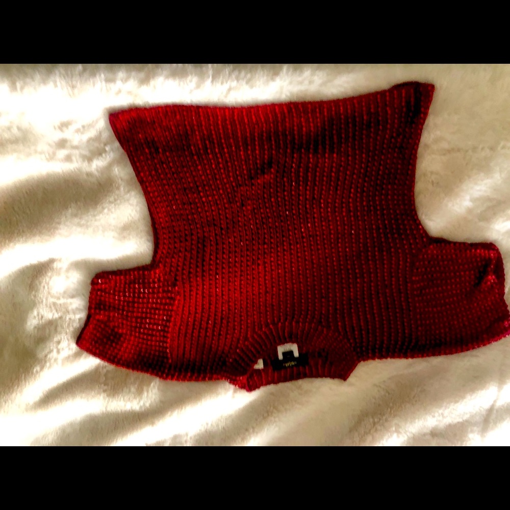 Whistles all beaded knit sweater